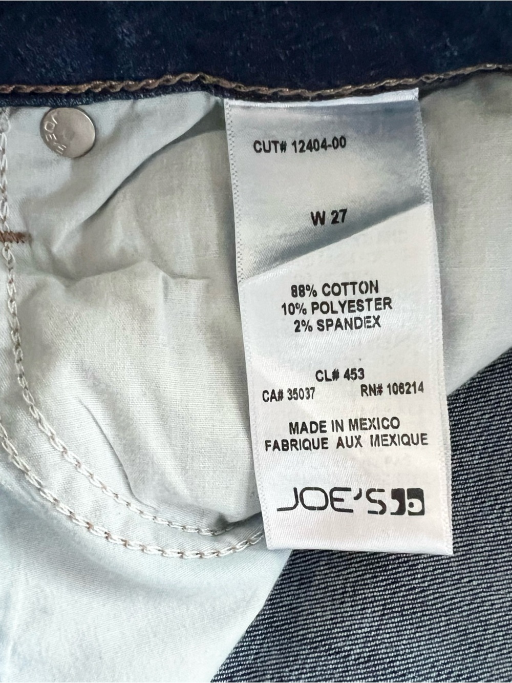 Joe’s Jeans Lucky Low Rise Flare Jeans Size 27 - Picture 7 of 8